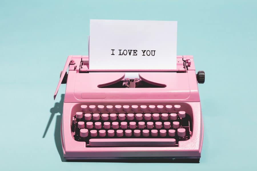 Pink typewriter replaced by online coaching